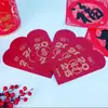 Envelopes Vermelhos de Casamento, Pacotes Vermelhos de Supermercado, Sacos de Envelope Vermelho de Ano Novo de Mil Yuan e Cem Yuan, Pacotes de Dinheiro da Sorte com Caractere de Fortuna Grande, Fábrica no Atacado