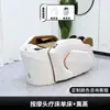 Cama de Masaje Eléctrico Inteligente para Lavado de Cabello de Comercio Exterior para Barberías, Cama de Terapia con Cabezal de Fumigación de Circulación de Agua Totalmente Automática para Salones de Belleza