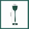 Espátula de Silicone de Grau Alimentício Antiaderente Pá para Cozinhar Utensílios de Cozinha Domésticos de Aço Inoxidável Espátula Protetora Especial de Silicone