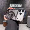 Funda para Teléfono Móvil Adecuada para Iphone17Promax Flor de Diamante Brillante Vid Apple 16 Galvanizado Gama Alta 15 Cubierta Protectora