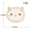 Parche de Bordado de Animales de Dibujos Animados con Cabezas, Autoadhesivo, para Bordado de Computadora, Parche de Decoración DIY para Ropa, Parche de Agujero, Insignia
