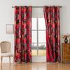 Cortinas Transfronterizas Jacquard Estampado en Caliente Hojas Cortinas Opacas Sala de Estar Dormitorio Modernas Cortinas Terminadas Fabricante Suministro Directo al Por Mayor