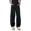 Pantalones de trabajo militares verdes para hombre, modernos y elegantes, corte holgado, nueva colección primavera 2026, streetwear americano, high-street, pantalones casuales estilo paracaídas