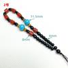 Cuerda de Mano, Jade, Cuerda de Mano Tejida a Mano, Cordón para Coche, Cordón para Cintura, Cuerda Colgante, Cuerda de Mano de Caoba