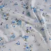 Crepe Floral de Seda Composta Estilo Fino Primavera/Verão Respirável Chiffon Falso Tecido de Seda de Imitação com Estampa Digital