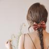 Nuevo Cuero Lazo Accesorios para el Cabello Horquilla Elegante PU Hecho a Mano Pinza Pico de Pato Cabello Roto de Niña Flequillo Clip Lateral Clip