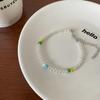 Pulsera japonesa y coreana de perlas con costuras de corazón dulce, nuevo diseño de nicho femenino ins 2023, pulsera de novias estudiantes