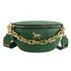 Bolso de mujer de alta calidad, bolso bandolera de mujer de cuero de cocodrilo rómbico, riñonera de mujer para todo, bolso de cadena, bolso de hombro casual