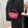 Bolso portátil de alta gama para grupos pequeños para mujer 2024 nueva moda simple bolso de hombro bandolera versátil comercio exterior bolso de viaje