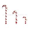 Decoraciones Navideñas Árbol de Navidad Bastón de Caramelo Colgante Regalos de Navidad Paquete de 6 Colgantes Decorativos para Árbol de Navidad