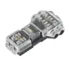Terminal de Conexión Rápida Tipo T Sin Romper el Cable Conector LED Sin Soldadura Herramienta de Empalme de Cables Tipo Perforación Divisor de Cables Sin Pelar