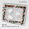 Venta Caliente Transfronteriza Arco de Enredadera de Rosas Artificiales Decoración Flor Artificial Enredadera Enredadera Hebilla para Conducto de Aire Acondicionado Enredadera Artificial