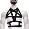 Bambú como ropa transfronteriza discoteca espalda hermosa hueco sexy estrella de cinco puntas recogido tentación sexy top NZO0015