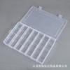 Caja de Plástico de 28 Compartimentos con Anillo de Goma Desmontable Almacenamiento de Joyería Accesorios Herramientas Equipo de Pesca Caja para Cuentas Caja de Almacenamiento Venta al por Mayor