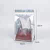 Saco Ziplock Selado Oito Lados Yin Yang Alumínio Saco Plástico Embalagem Alimentícia Grãos Chá Saco Selado Folha de Alumínio Atacado