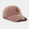 Gorra de béisbol de algodón bordada y lavada de alta calidad, elegante y de estilo antiguo, para hombre y mujer, estilo casual, artístico y callejero.