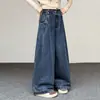 Jeans para Niñas de Primavera y Otoño 2026 Nuevos Casuales Estilo Coreano Sueltos con Bolsillos para Niñas Mayores