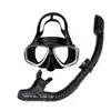 Equipo de Buceo Spot Máscara de Snorkel Sambo Respirador Submarino Gafas de Natación Máscara de Snorkel para Miopía