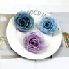 Cabezas de Flores Artificiales Pequeñas, Cabezas de Flores de Rosa Soñadoras, Materiales para Guirnaldas de Accesorios para el Cabello DIY, Flores para Pasador, Pequeños Adornos Florales de Arte para Fotografía del Hogar