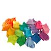 Z305 Calcetines Infantiles Dropshipping Solo Calcetines Infantiles de Moda con Diseño de Caramelo Color Sólido Borde Enrollado Calcetines de Felpa Calcetines de Algodón para Niñas