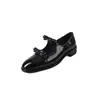 Zapatos Mary Jane Blancos Dulces y Juveniles con Doble Moño, Nuevo Estilo College Británico de Punta Redonda, Adecuados para Combinar con Faldas, Zapatos de Cuero para Mujer