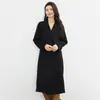 Novo Casaco Feminino 100% Lã Pura Dupla Face Outono e Inverno 2026, Jaqueta de Lã Moderna e Versátil, Estilo de Comprimento Médio com Visual Elegante