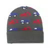 Nuevo Estilo Invierno 2024 Gorro de Punto Jacquard de Dibujos Animados de Vehículos de Ingeniería Excavadora para Niños Gorro Cálido para el Frío Gorro de Lana para Niños
