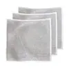 Paño de cocina de alambre de acero no absorbente de aceite, toalla de cocina de gasa de algodón con alambre de plata de doble capa, trapo para lavar platos quitamanchas de cocina para el hogar