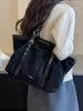 Bolso de Hombro Grande de Lona con Estampado de Leopardo Retro Transfronterizo Nuevo 2026 Versátil para el Trabajo Bolso de Mano Estilo Perezoso