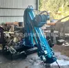 Shengda Machinery Guindaste Hidráulico Total de Uma Tonelada Guindaste de Braço Hidráulico Montado em Veículo Guindaste Hidráulico de Serviço Pesado Braço Telescópico Hidráulico