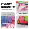 Bolsa de Compras Tejida, Bolsa Ecológica, Bolso Tote de Gran Capacidad, Bolso de Hombro para Estudiantes, Bolsa para Empaque de Regalos Transfronterizos, Hecho a Medida