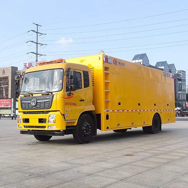 依维柯双排座移动供电车市政工程救险车抢险车价格多少钱一辆