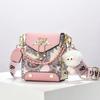 Bolsas Femininas 2025 Nova Bolsa Quadrada Pequena de Nicho High-End Mini Bolsa de Ombro Transversal Bolsa Feminina Bolsa para Celular Mulher
