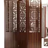 Divisória de Tela Sala de Estar Dobrável Móvel Estilo Chinês Moderno Entrada Sala de Estar Quarto Tela de Parede Madeira Maciça Escritório Decoração