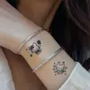 Pegatina de Tatuaje Hello Kitty Herbal Semi-permanente Impermeable Resistente al Sudor Larga Duración Patrón de Alta Calidad Simulación Tatuaje Sexy para Mujeres