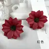 Flor de Simulación Crisantemo Pavo Real de Colores Cabeza de Flor Material para Corona de Guirnalda Corsage Adorno Pequeño Accesorio para Escena de Salón de Bodas Arreglo Floral