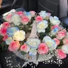 Cesto de Ovos cesto de mão de vime cesto de presente de confinamento cesto de flores de lua cheia cesto de flores cesto de frutas cesto de presente cesto de bem-estar