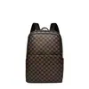Mochila de cuero suave para hombre, mochila de alta gama 2026 nueva moda para portátil, gran capacidad, mochila moderna para viajes de negocios