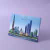 China Shanghái imán de nevera ciudad turismo recuerdo fabricantes de resina magnética venta al por mayor hecho a mano tridimensional mini creativo