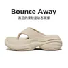 Chanclas de Verano para Mujer, Resistentes al Desgaste, Casuales, de Tacón Alto, Suela Gruesa, Antideslizantes, para Exteriores, Chanclas Antideslizantes de Playa para Mujer