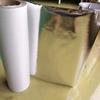 Suministro de fábrica tela tejida producción de película de aluminio material de aislamiento térmico tela tejida cuatro en uno película de aluminio compuesta al por mayor