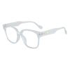 Nuevas Gafas de Sol de Moda para Mujer Estilo Coreano Trendy ins Retro Personalizadas Gafas de Sol para Hombre Gafas Planas