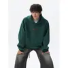 Nuevas sudaderas con capucha estilo americano para primavera y otoño de 2026, sudaderas con capucha bordadas de moda para adolescentes, ropa exterior holgada estilo étnico para hombre