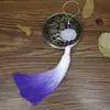 Accesorios de joyería DIY materiales hechos a mano materiales para pasador estilo antiguo flor de loto borla fleco con cuentas colgante paquete de material de borla