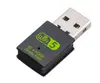 Tarjeta de red inalámbrica bluetooth de doble banda 600m receptor inalámbrico adaptador wifi bluetooth usb