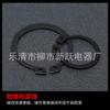 Anillo de retención de abrazadera abierta negra de 600 piezas para eje tipo C, resorte de abrazadera elástica, anillo de abrazadera exterior, juego de anillo de abrazadera exterior en caja