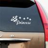 Comercio exterior nuevo venta caliente transfronteriza pegatinas reflectantes para coche Princesa Princesa lindo patrón de corona