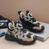 GC-LDZ8012 [dois de algodão] outono e inverno novo tênis quente forrado com fleece para meninos e meninas sapatos de algodão infantis Zhongda