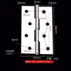 Adecuado para [Compra uno y llévate otro gratis] Bisagra de Rodamiento de Acero Inoxidable 1.5 pulgadas - 4 pulgadas Bisagra Silenciosa para Puertas de Gabinetes y Ventanas