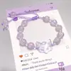 Explosões Super Fada Mori Cristal Lua Pulseira Feminina Design de Nicho Estudante Joker Cor Doce Pulseira de Namorada